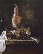 Jean Baptiste Simeon Chardin Still there is the lamb painting